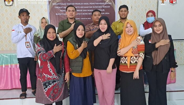KPU Bone Bolango Jadi Kabupaten Pertama Selesaikan Rekapitulasi DPHP