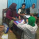 Petugas Pemutakhiran Data Pemilih atau pantarlih di Kabupaten Gorontalo Utara (Gorut) melakukan coklit dari rumah ke rumah/Hibata.id