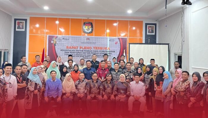 KPU Gorontalo Utara Tetapkan 92.737 DPS Pilkada 2024