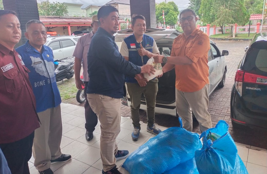 Berdasarkan arahan Bupati, Penjabat Sekretaris Daerah Bone Bolango, Aznan Nadjamudin langsung bergerak/Hibata.id