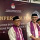 Pasangan Amran Mustapa dan Irwan Mamesah, resmi mendaftarkan diri sebagai pasangan calon bupati dan wakil bupati di Komisi Pemilihan Umum (KPU) Bone Bolango (Bonebol) pada Pilkada 2024.