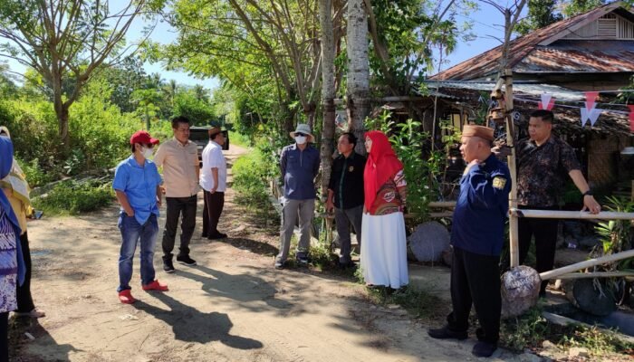 Komisi III DPRD Gorontalo Pantau Pembangunan Jalan Akses Pemukiman