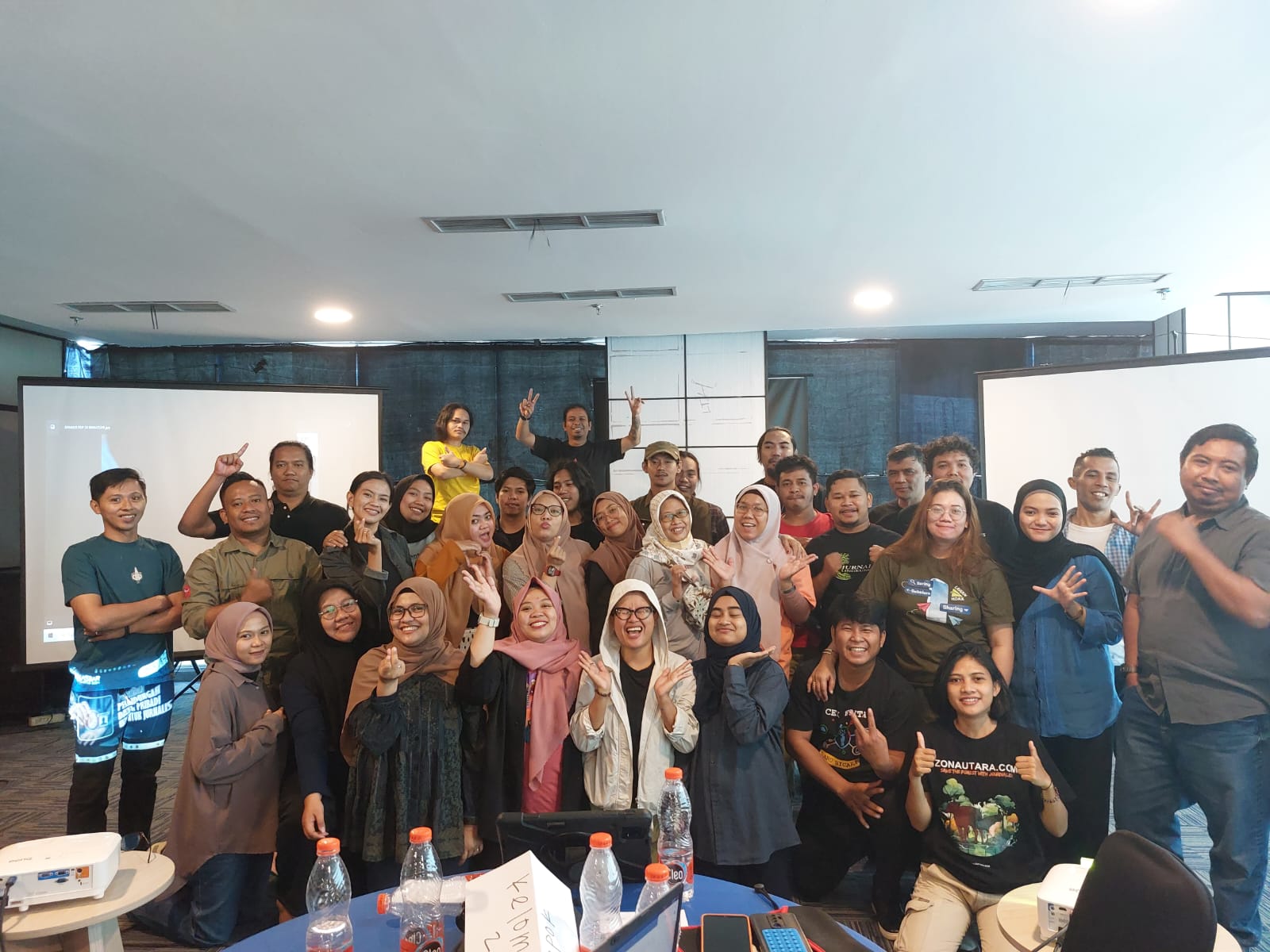 Aliansi Jurnalis Independen (AJI) bekerja sama dengan Yayasan Tifa mengadakan pelatihan pelindungan data pribadi bagi jurnalis di Vasaka Hotel, Makassar, pada 2-4 Agustus 2024/Hibata.id