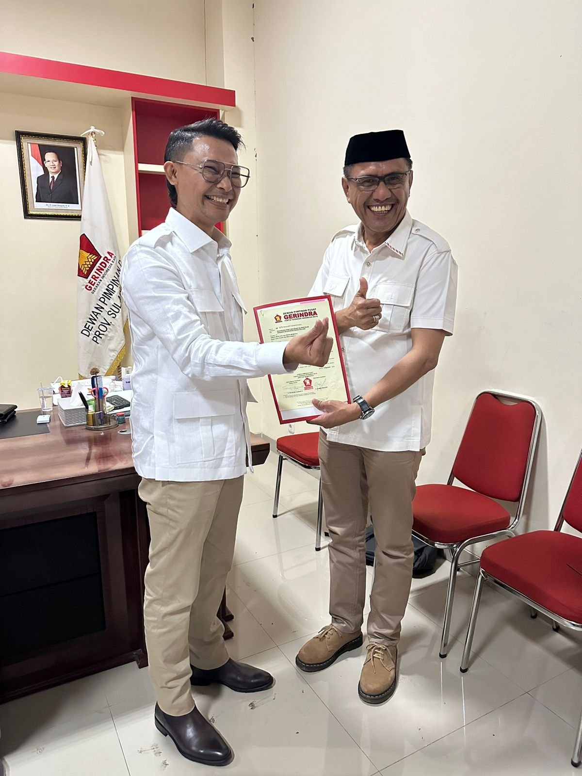 Abdul Karim Al Jufri, Calon Wakil Gubernur Sulteng bersama Amran Mustapa/Hibata.id