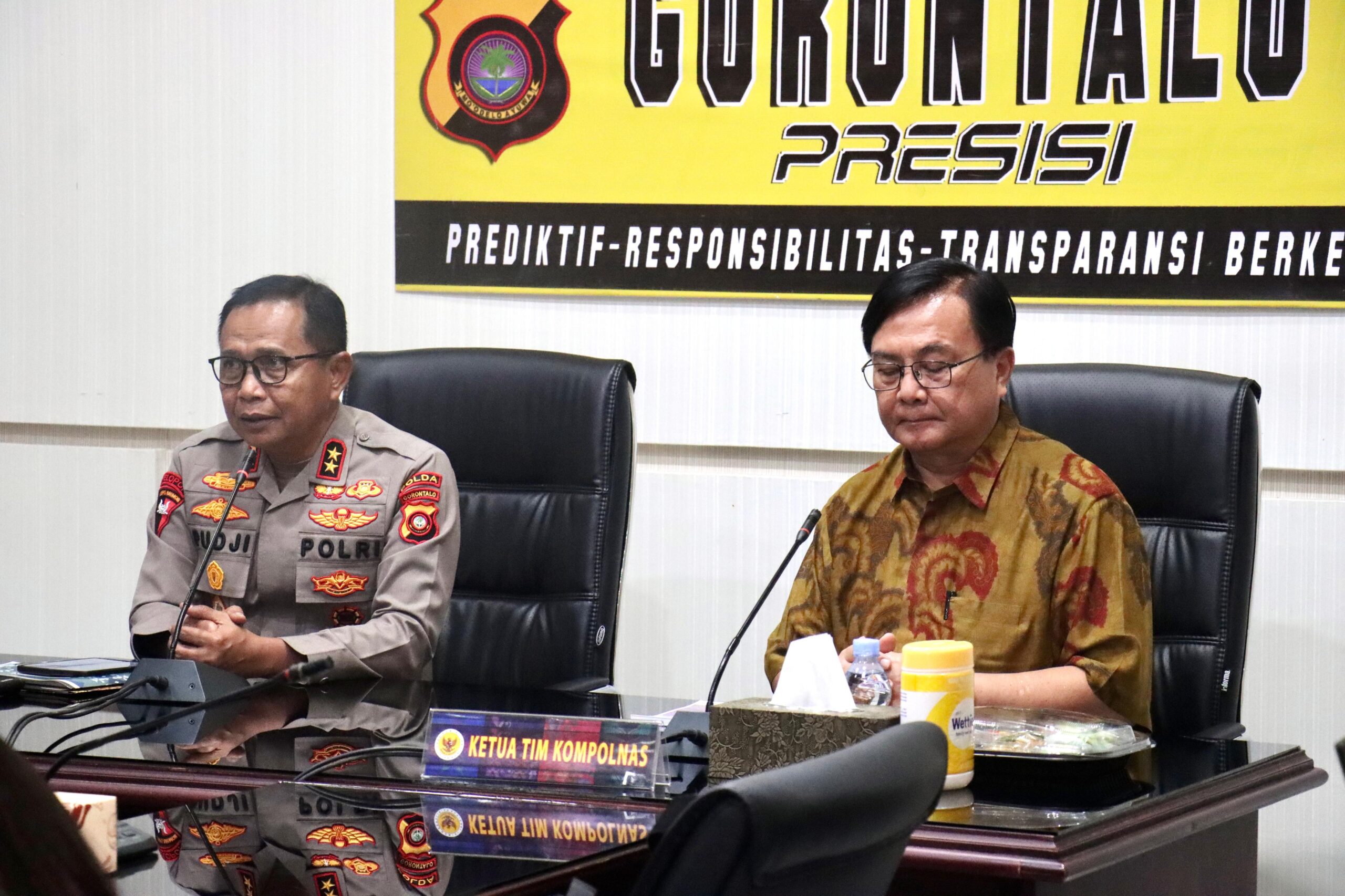 Kapolda Gorontalo Buka Supervisi Kompolnas untuk Pilkada 2024/Hibata.id