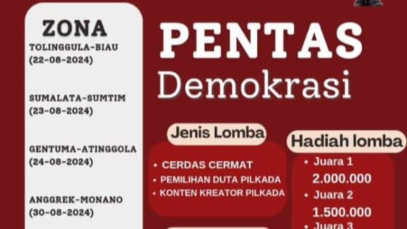 KPU Gorut Siapkan Pentas Demokrasi untuk Tingkatkan Partisipasi Pilkada 2024/Hibata.id