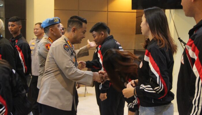 Polda Gorontalo Lepas Kontingen Atlet Voli ke Turnamen Kapolri Cup 2024