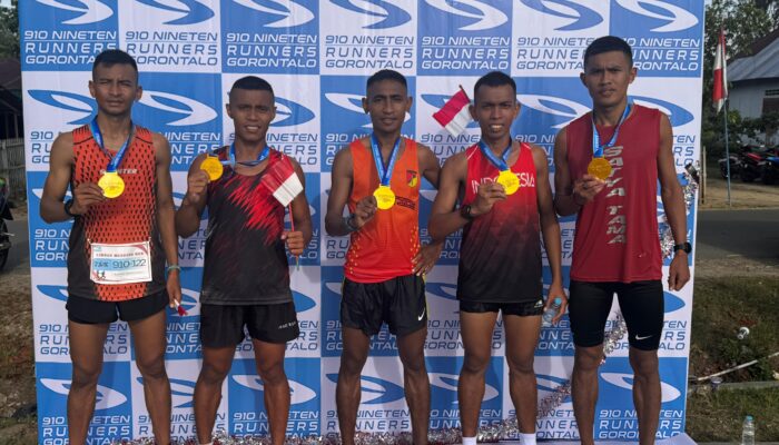 Atlet Yonif 713 Satya Tama Sukses Dominasi Limbar Merdeka Run 2024