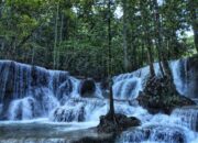 Air Terjun Desa Kamumu, Luwuk, Kabupaten Banggai, Sulawesi Tengah (Arfandi Ibrahim/Liputan6.com)