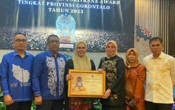 Bonebol Peringkat kedua dalam Paritrana Award BPJS Ketenagakerjaan untuk kategori Pemerintah Kabupaten/Kota di Provinsi Gorontalo/Hibata.id