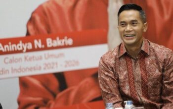 Anindya Bakrie secara resmi terpilih sebagai Ketua Umum Kamar Dagang dan Industri (Kadin) Indonesia dalam Musyawarah Nasional Luar Biasa (Munaslub)/Hibata.id