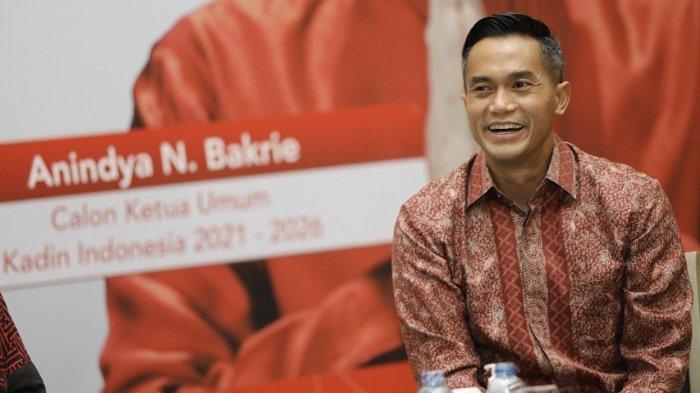 Anindya Bakrie secara resmi terpilih sebagai Ketua Umum Kamar Dagang dan Industri (Kadin) Indonesia dalam Musyawarah Nasional Luar Biasa (Munaslub)/Hibata.id