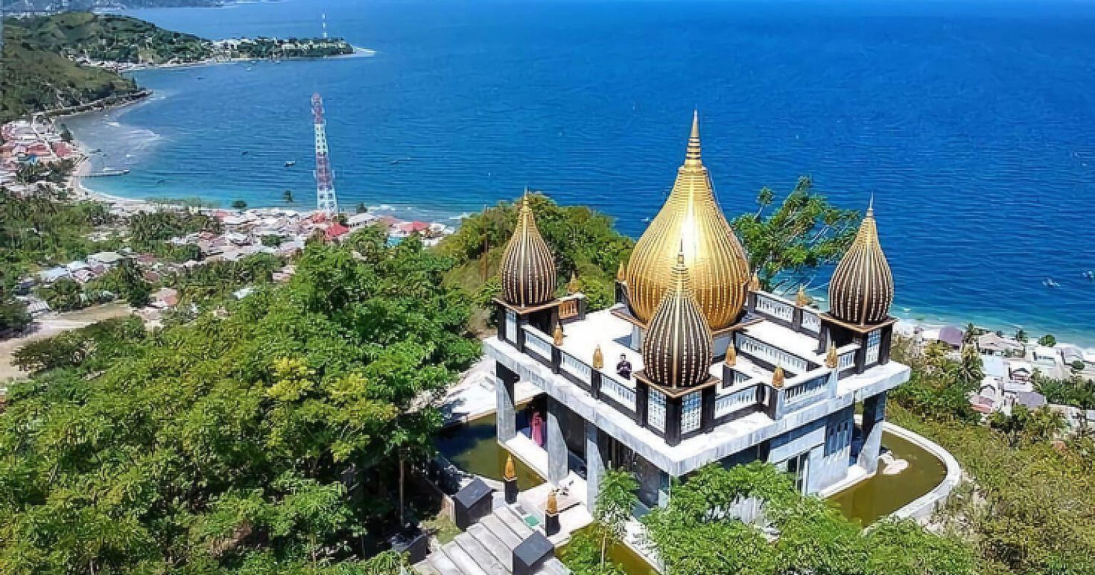 Masjid Walima Emas, Destinasi Religi di Serambi Madinah Gorontalo/Hibata.id