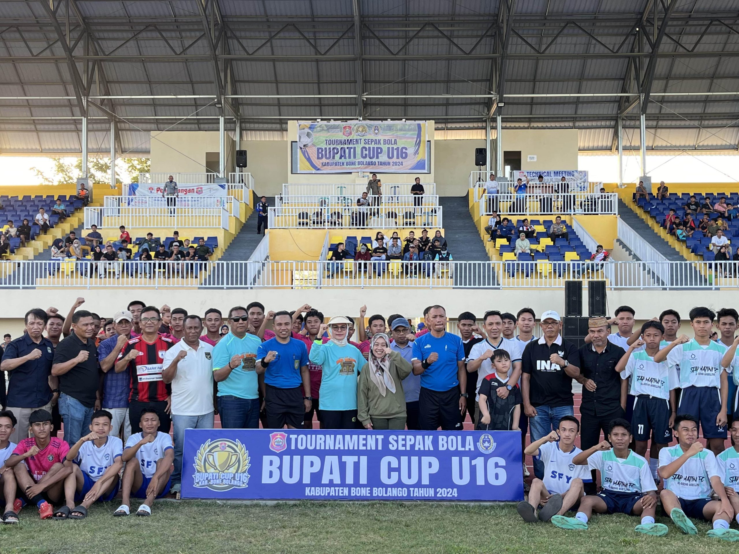 Tournament Bupati Cup U16, Ajang Seleksi Atlet Untuk Kemajuan Sepak Bola Gorontalo/Hibata.id