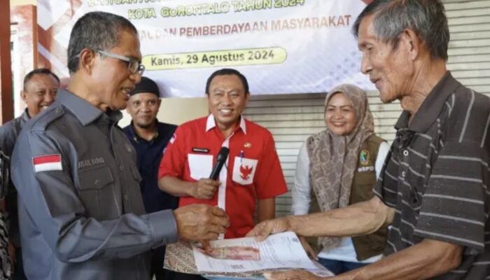 Penyaluran BPNTD Tahap I Kota Gorontalo Tuntas 100 Persen