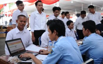 Pengumuman tahap pertama pendaftaran CPNS 2021 bisa dilihat pada portal SSCASN melalui akun masing-masing pelamar. FOTO:Liputan6.com/Hibata.id