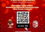 Untuk melihat Pengumuman Pembukaan Pendaftarannya silahkan Scan Barcode di postingan ini yaa/Hibata.id