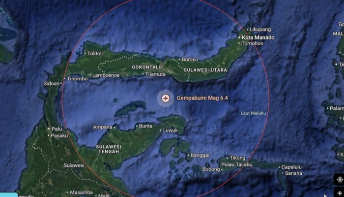 Gempa Magnitudo 6,4 Guncang Gorontalo, Warga Panik Berhamburan Setengah Sadar