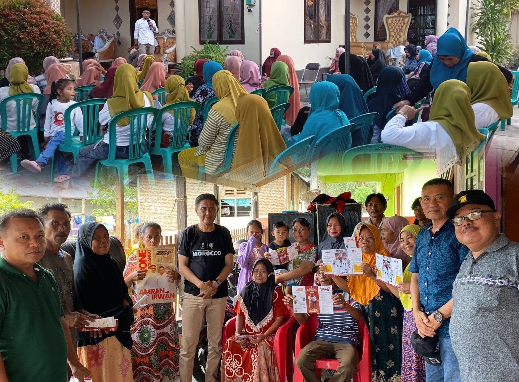 Kampanye Perdana Amran-Irwan di Dapil Kabila, Disambut Antusias Warga/Hibata.id