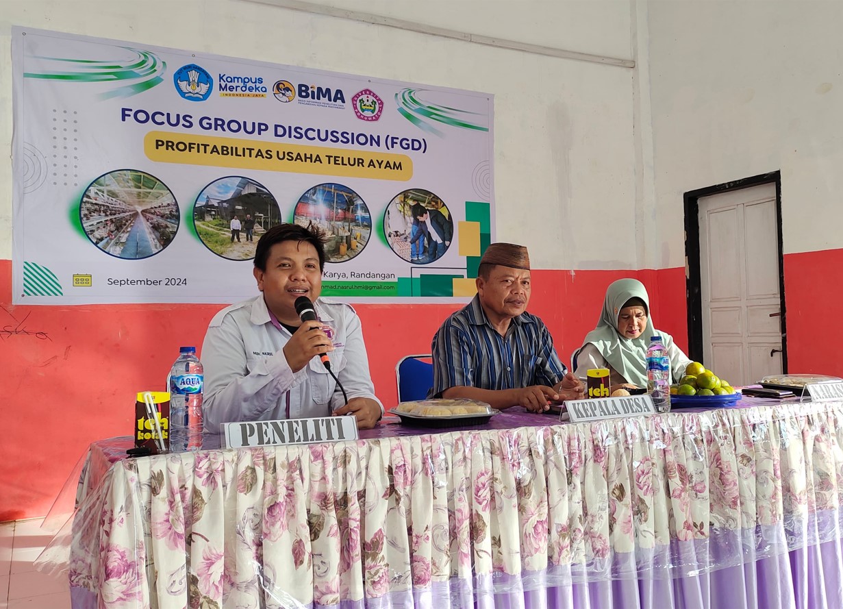 Fakultas Pertanian dan Ilmu Perikanan Universitas Pohuwato Gelar FGD Usaha Telur Ayam/Hibata.id