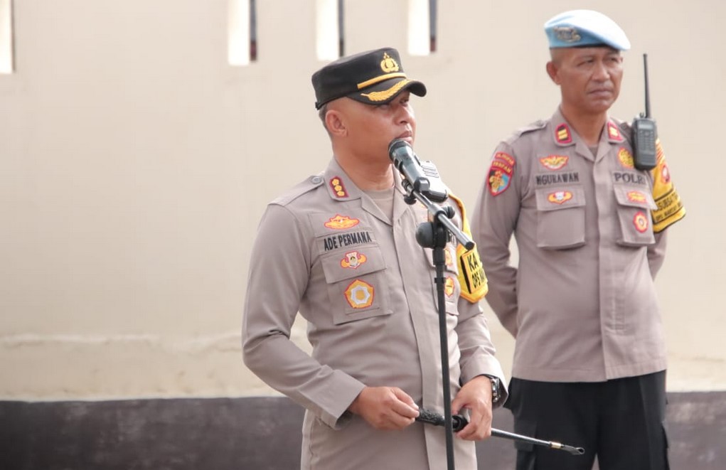 Kapolresta Gorontalo Kota, Kombes Pol Dr. Ade Permana, S.I.K, MH/Hibata.id