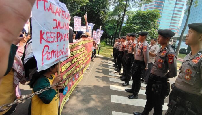 Gelar Unjuk Rasa, PKBB Minta PT Alam Sutera Harus Bertanggung Jawab