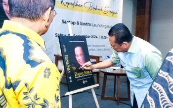 Ketua MPR RI ke-16, Bambang Soesatyo (Bamsoet), memberikan apresiasi atas peluncuran buku "Kepedihan Berubah Senayan,"/Hibata.id