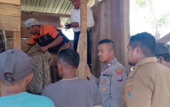 Pria di Nuhon Ditemukan Tewas di Sebuah Pondok, Polisi Ungkap Penyebabnya. FOTO: Humas Polres Banggai/Hibata.id