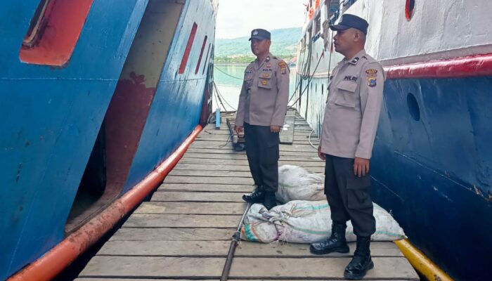 Polisi Perketat Pengawasan di Pelabuhan Luwuk Pasca Penemuan Miras