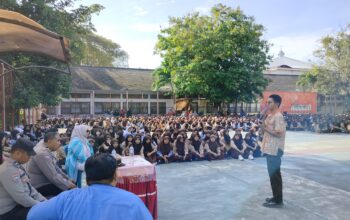 Sat Binmas Polresta Gorontalo Berikan Pembinaan Siswa Usai Kasus Bullying Viral/Hibata.id