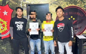 Polisi dari Tim Rajawali Polresta Gorontalo Kota berhasil mengungkap kasus pencurian handphone/Hibata.id