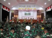 Yonif 713 Satya Tama Gelar Peringatan Maulid Nabi Muhammad SAW/Hibata.id