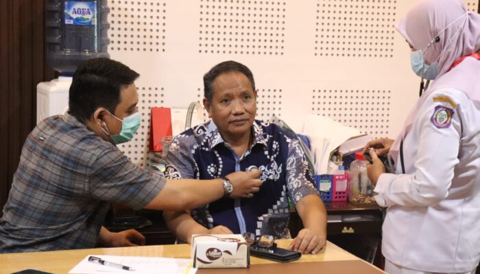 Pemeriksaan Kesehatan DPRD Provinsi Gorontalo di RSUD Ainun Habibie