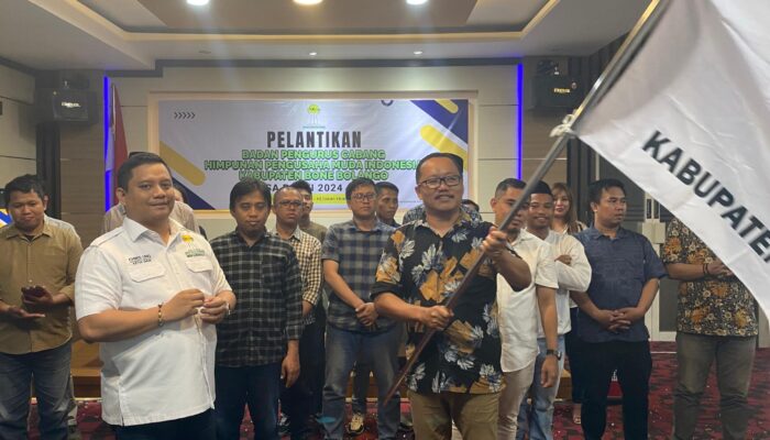 Zulkifli Ibrahim Nakhodai Ketua BPC HIPMI Bone Bolango