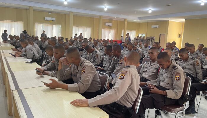 107 Siswa SPN Polda Gorontalo Ikuti Pelatihan E-Learning Kehumasan