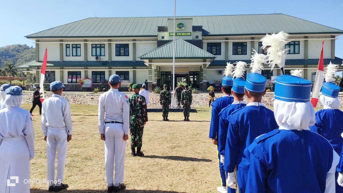 Pembukaan Lomba PBB HUT TNI ke-79 di Boalemo, Ajang Latihan Disiplin Generasi Muda/Hibata.id