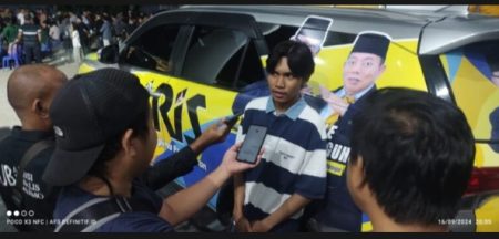 Mohamad saat diwawancarai awak media. (Foto: MCI)