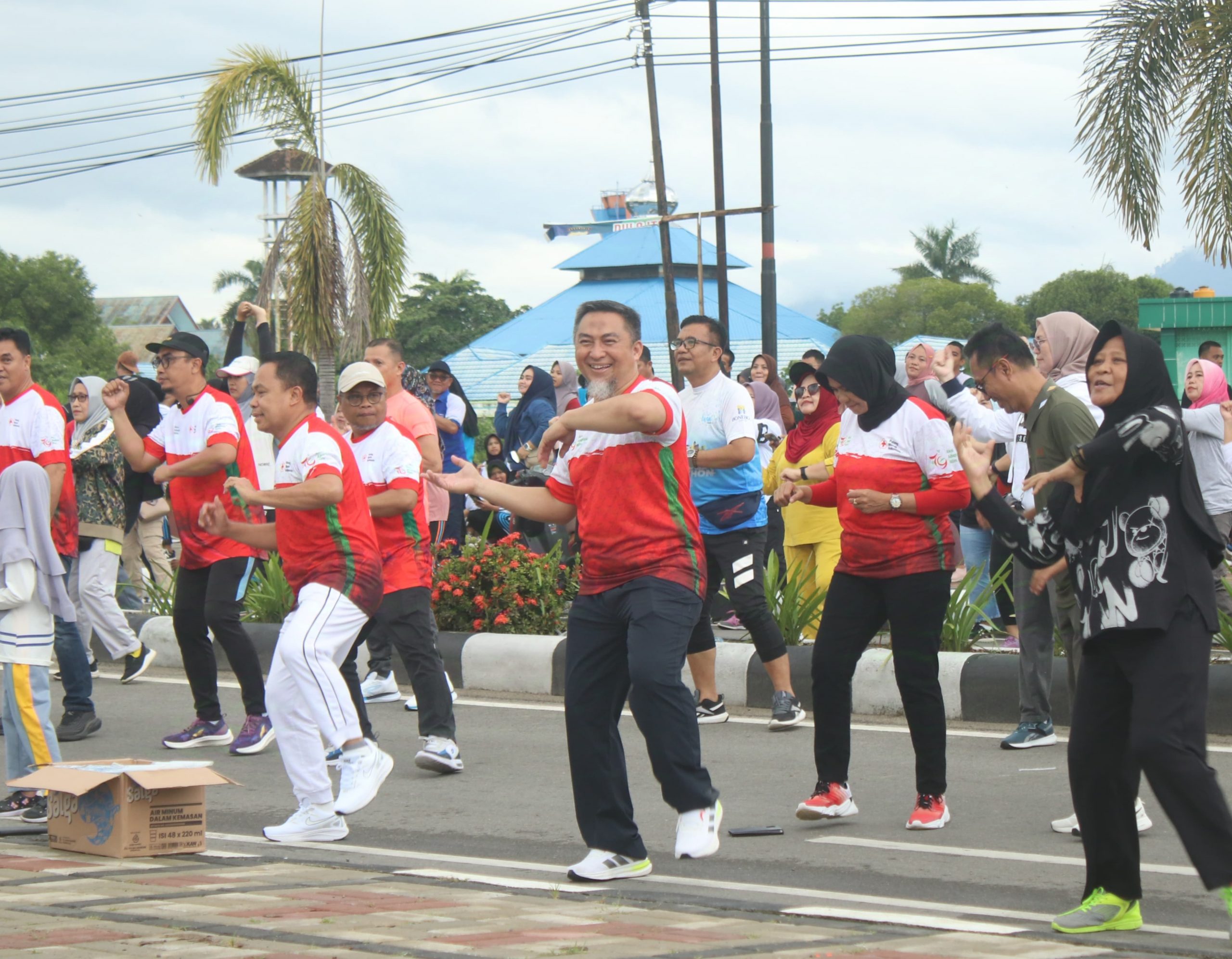 Areal Center Point Kecamatan Tilongkabila, Bone Bolango dicanangkan menjadi kawasan Car Free Day/Hibata.id