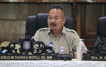 Ketua Dewan Perwakilan Rakyat Daerah (DPRD) Provinsi Gorontalo, Thomas Mopili/Hibata.id