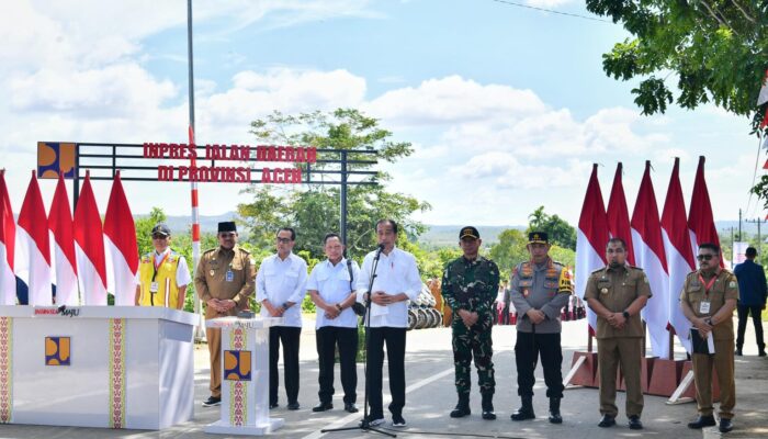 Presiden Jokowi Harapkan Peningkatan Distribusi Logistik di Aceh