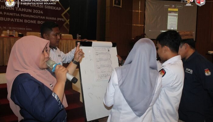 KPU Kabupaten Bone Bolango Gelar Bimbingan Teknis Aplikasi Sirekap