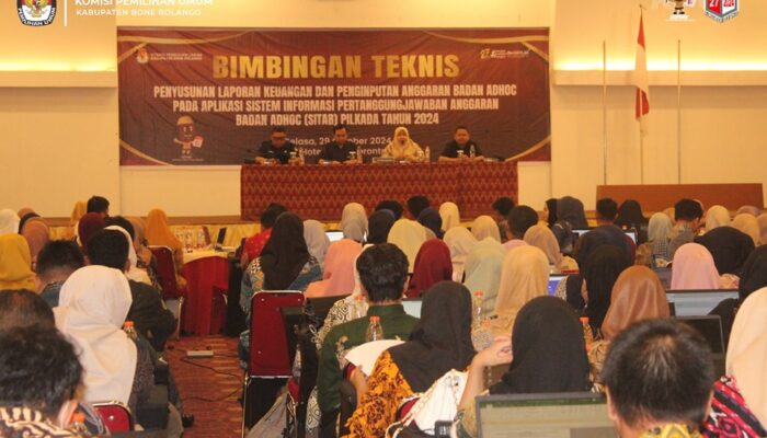 KPU Bone Bolango Gelar Bimtek Penyusunan Laporan Keuangan Badan Adhoc