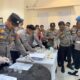 Kepolisian Daerah (Polda) Gorontalo menggelar tes urin mendadak bagi seluruh personelnya/Hibata.id