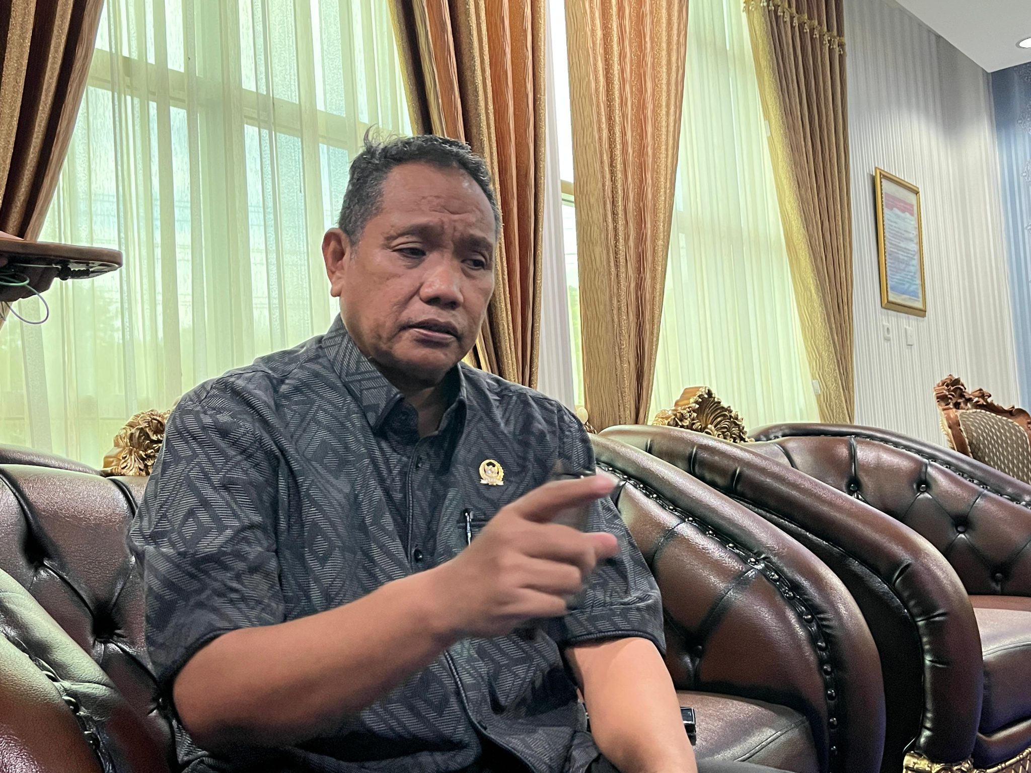 Wakil Ketua Sementara DPRD Provinsi Gorontalo, Ridwan Monoarfa/Hibata.id