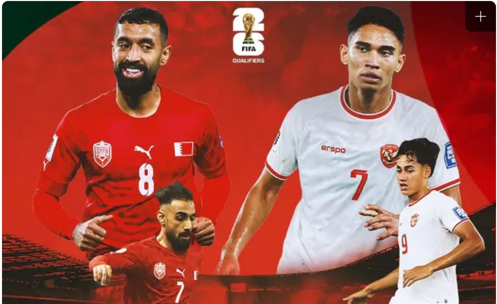 Link Live Streaming Bahrain vs Indonesia/Hibata.id