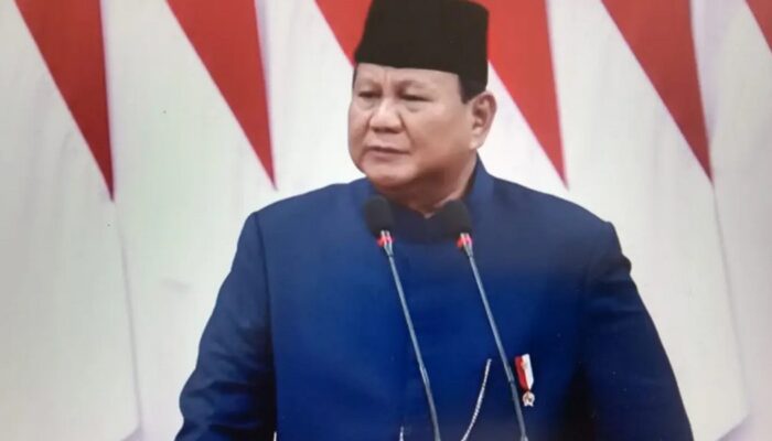 Sampaikan Pidato Perdana, Prabowo Subianto Tegaskan Hal Berikut
