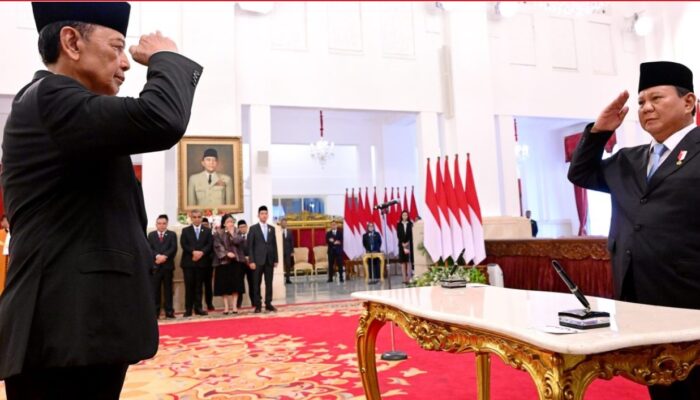 Presiden Prabowo Lantik Penasihat, Utusan, dan Staf Khusus di Istana Negara