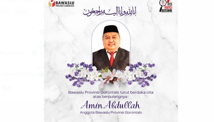 Anggota Bawaslu Provinsi Gorontalo Meninggal Dunia saat Transit Pesawat