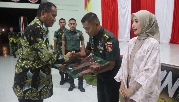 Ridwan Monoarfa Hadiri Serah Terima Jabatan Komandan Brigade Infanteri 22/OM