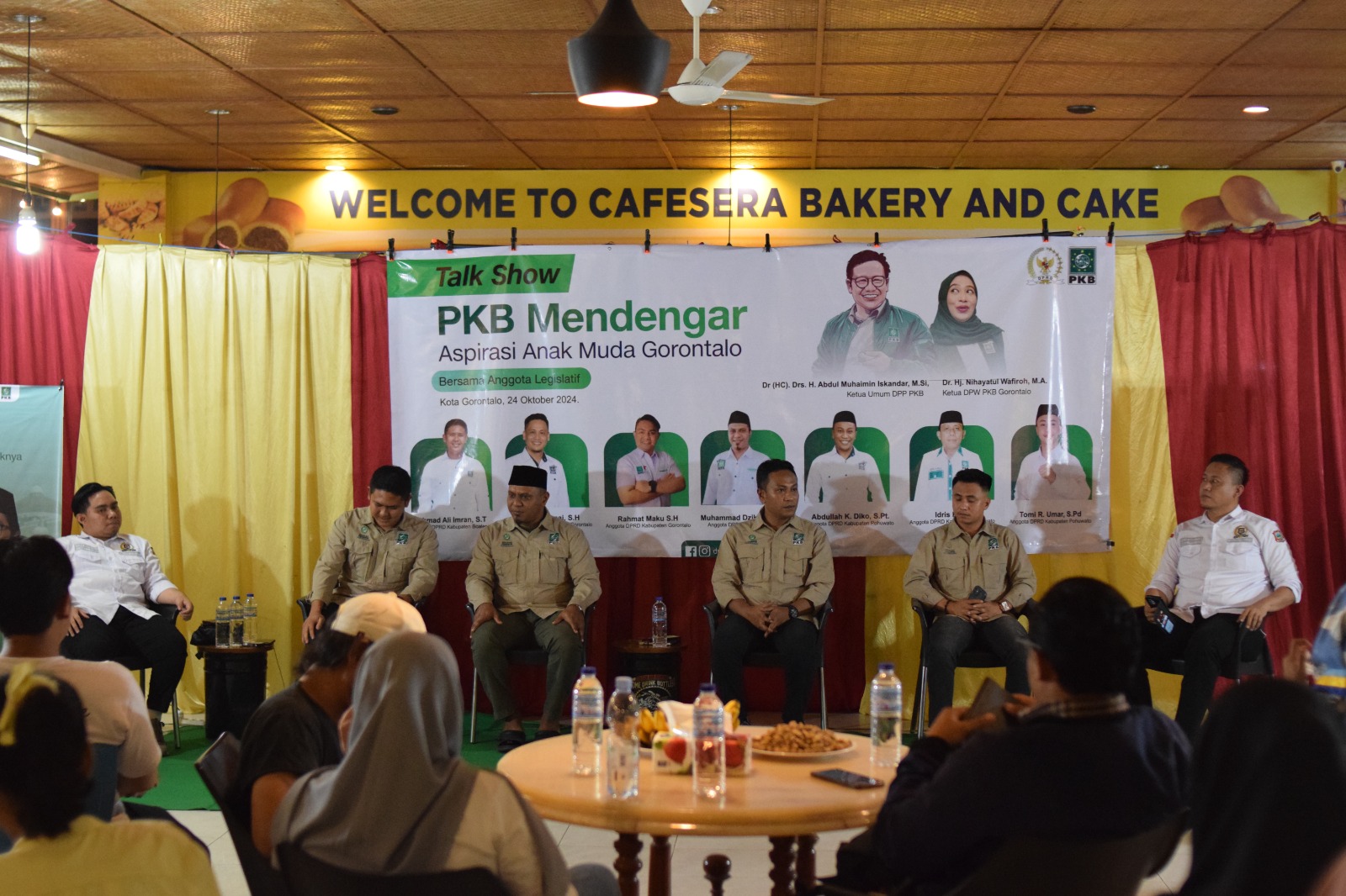 PKB Provinsi Gorontalo menggelar "Talk Show PKB Mendengar" (Foto: Humas PKB)